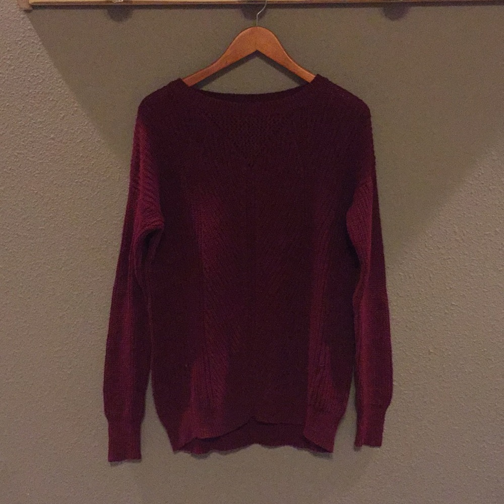 Forever 21 Merlot Sweater • Sz M